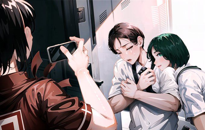 POV: You shyly asked me for a photo of the two of us, just before summer vacation